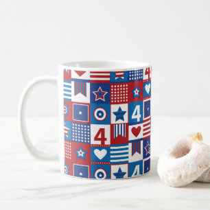 Mug Jour de l'Indépendance Juillet 4 2023 États-Unis