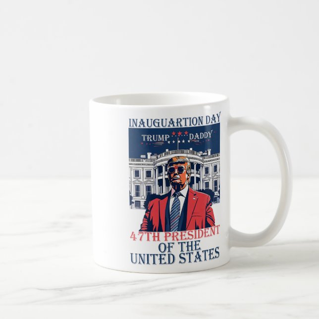 Mug Jour de l'investiture de Trump 2025 47e Président  (Droite)