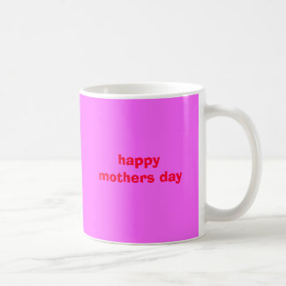 Mug jour de mères heureux
