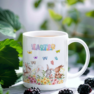 Mug Jour de Pâques amusant Bunny