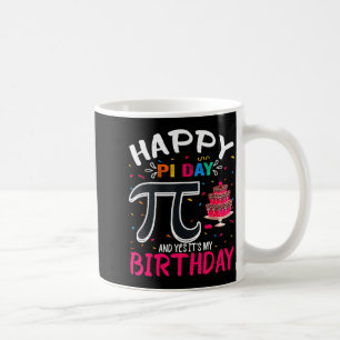 Mug Jour de Pi Anniversaire Amoureux des Maths Joyeux 