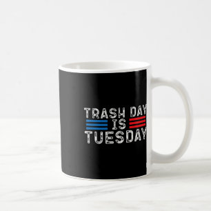 Mug Jour de poubelle est mardi Trump camion à ordures 