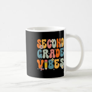 Mug Jour D'école Deuxième Année Scolaire Vibes Rentrée