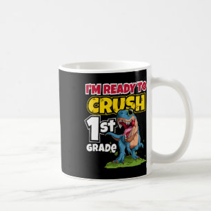 Mug Jour d'école Je suis prêt à écraser la 1re année 2