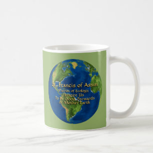 Mug Jour des terres et Saint François d'Assise