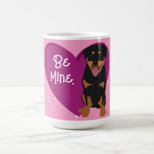 Mug Jour des Valentines de Rottweiler