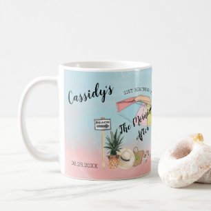 Mug Jour d'été à la 21ème fête d'anniversaire de 