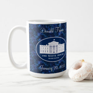 Mug Jour d'investiture de Donald Trump et Maison Blanc