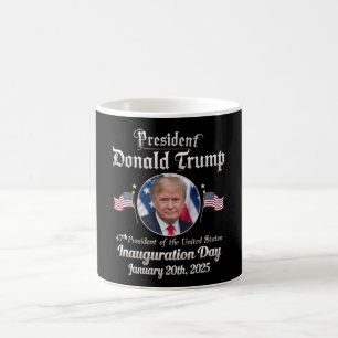 Mug Jour d'investiture de Trump 2025 47e président des