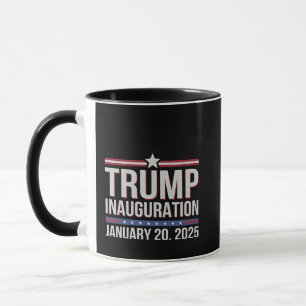 Mug Jour d'investiture de Trump janvier 2025 Président