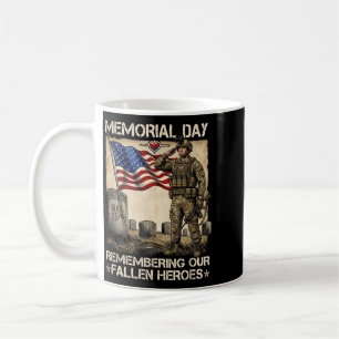 Mug Jour du Souvenir En souvenir des héros tombés Patr