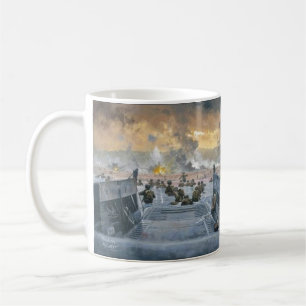 Mug Jour J de la Seconde Guerre mondiale Omaha Beach
