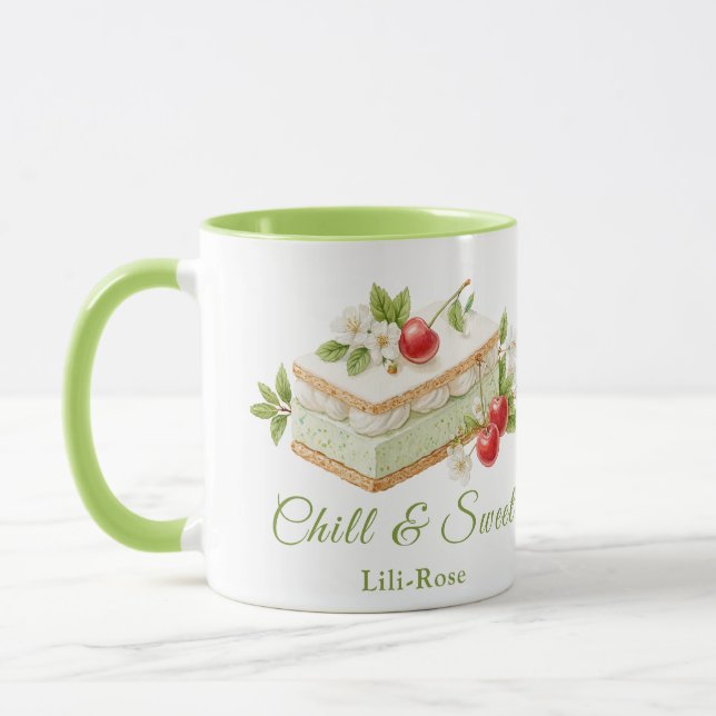 Mug Jour sandwich à la crème glacée Pistachio (Gauche)