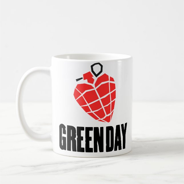 Mug Jour vert coupe (Gauche)