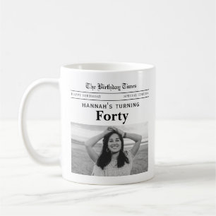 Mug Journal de 40e anniversaire