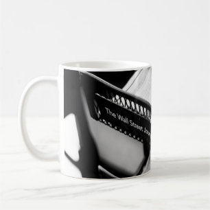MUG JOURNAUX SUR LE WALL STREET JOURNAL RACK