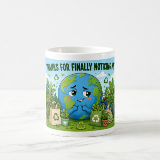 Mug Journée amusante de la Terre Éco Planète