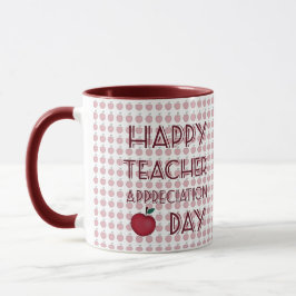 Mug Journée d'appréciation de l'enseignant