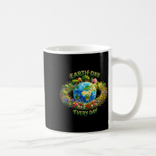Mug Journée de la terre tous les jours planète terre f