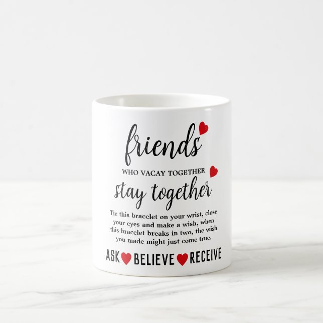 Mug Journée de l'amitié des meilleurs amis pour toujou (Centre)