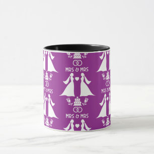 Mug Journée de mariage des filles gays