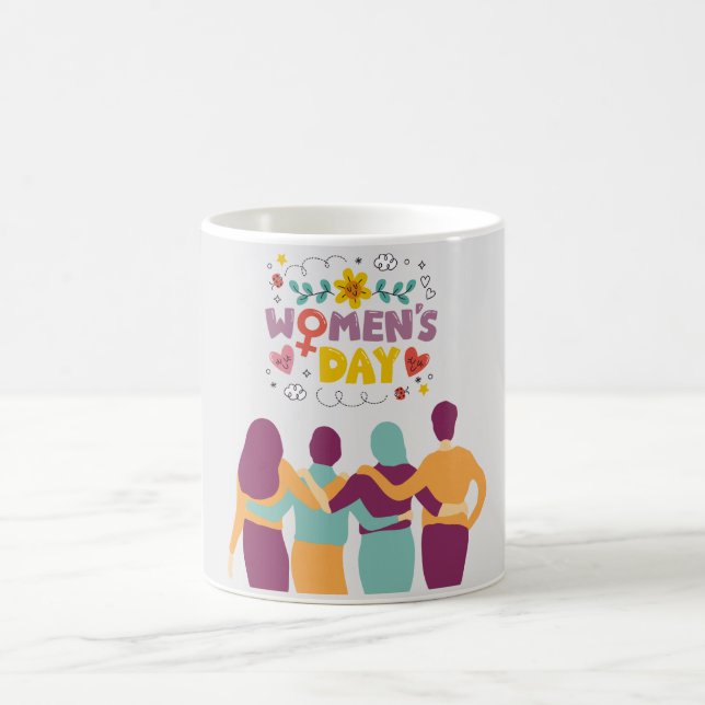 Mug Journée internationale de la femme - 8 mars Café M (Centre)