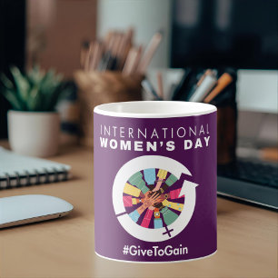 Mug Journée internationale des femmes 2026 Donner pour