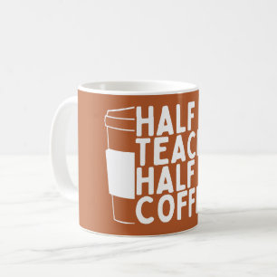 Mug Journée Mondiale des Enseignants Demi Enseignant D