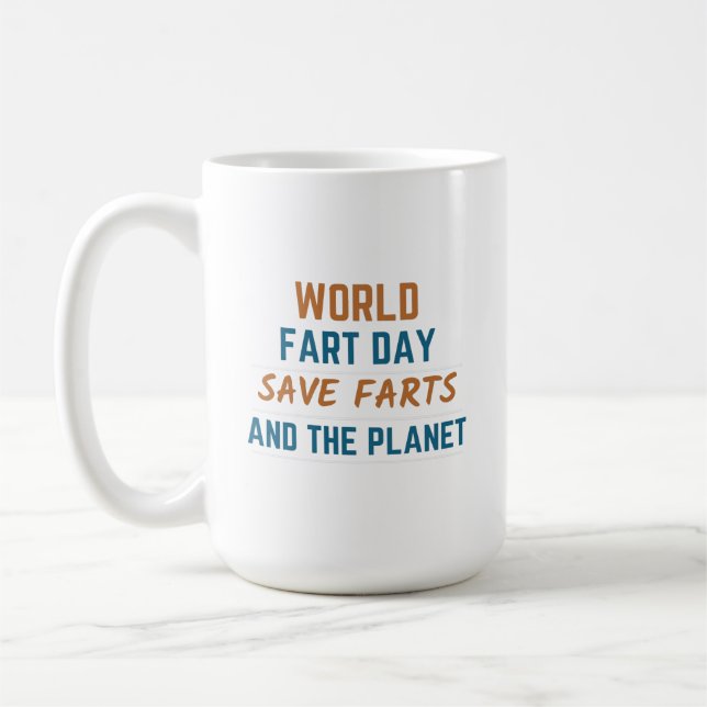 Mug Journée mondiale du panier sauver les pains et la  (Gauche)