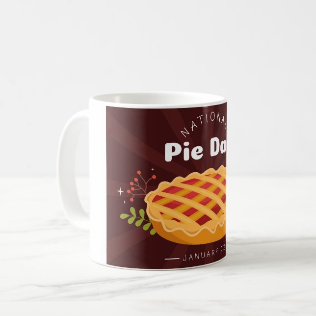 Mug Journée nationale du gâteau (Devant gauche)