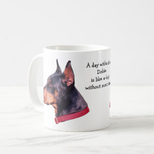 Mug Journée sans Dobie Doberman Photo  