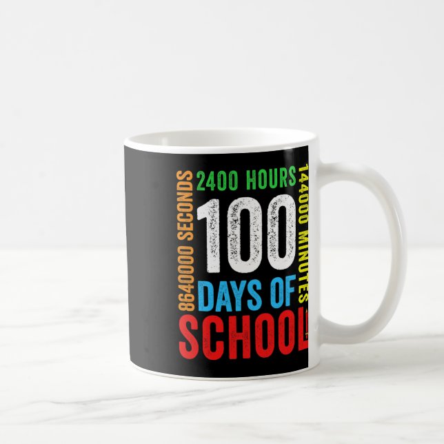 Mug Jours 2400 Heures 144000 Minutes (Droite)