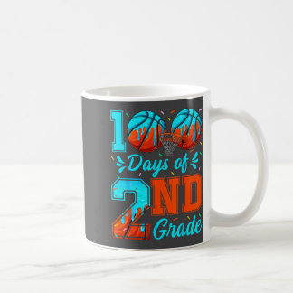 Mug Jours de basket-ball de niveau scolaire 100e jour