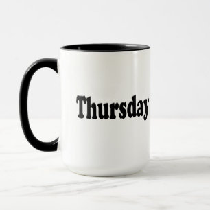 Mug Jours de la semaine - Jeudi