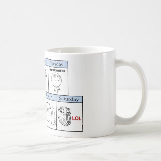 Mug Jours de la semaine Memes