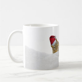 Mug Jours de Noël d'argent et de neige à Chipmunk