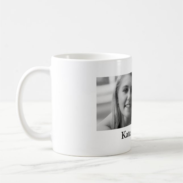 Mug Jours de soeurs monochromes mignonnes (Gauche)