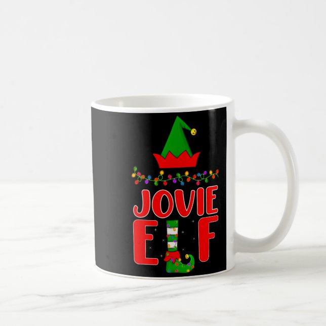 Mug Jovie Elf Matching Family Lighting Christmas  (Droite)