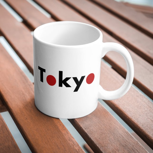 Mug Joyau japonais de Tokyo moderne - couleurs claires (Créateur téléchargé)