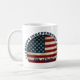 Mug Joyeuse fête 4 juillet l'indépendance