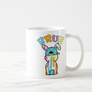 Mug Joyeuse fête de Pâques Drôle de lapin de Pâques co