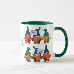 Mug Joyeuse Fête des Gnomes Saint Patrick Arc-en-ciel