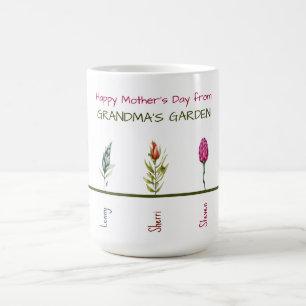 Mug Joyeuse fête des mères du JARDIN DE GRANDMA