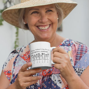 Mug Joyeuse fête des mères du JARDIN DE GRANDMA