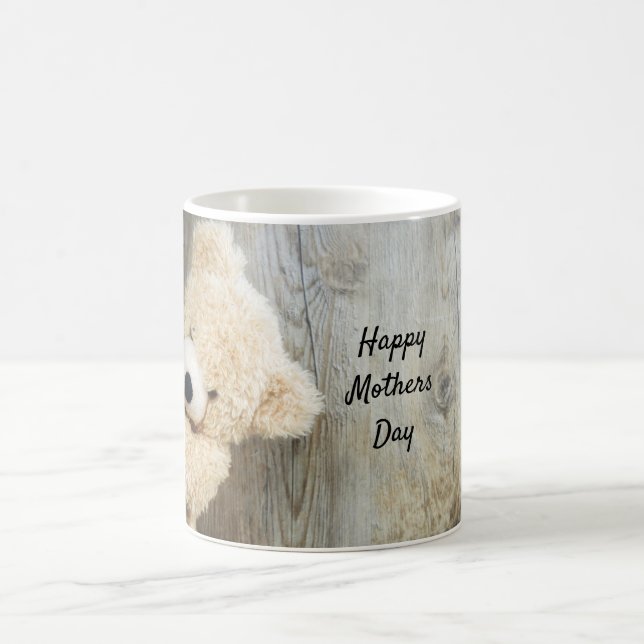 Mug Joyeuse Fête des mères ours en peluche (Centre)