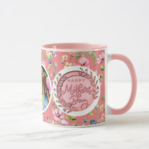 Mug Joyeuse Fête des Mères Photo Élégante Moderne