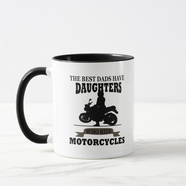 Mug Joyeuse fête des pères meilleures idées de cadeaux (Gauche)