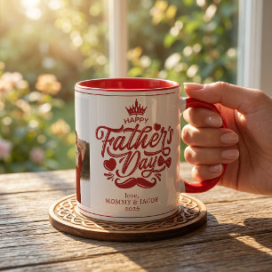 Mug Joyeuse fête des Pères   Photo de Papa Café