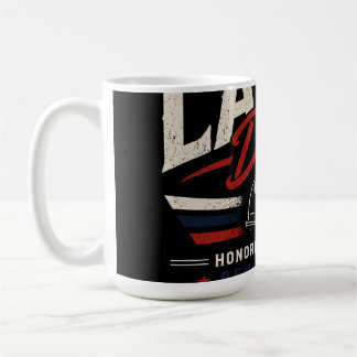 Mug Joyeuse Fête du Travail Typographie Vintage Hommag