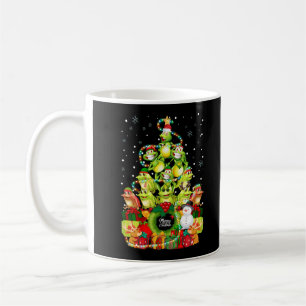 Mug Joyeuse grenouille de Noël Arbre de Noël Grenoui